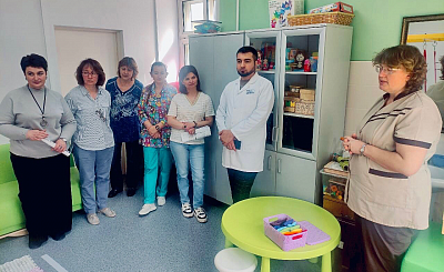 В детской поликлинике в Видном медики поделились опытом с коллегами из соседнего округа 
