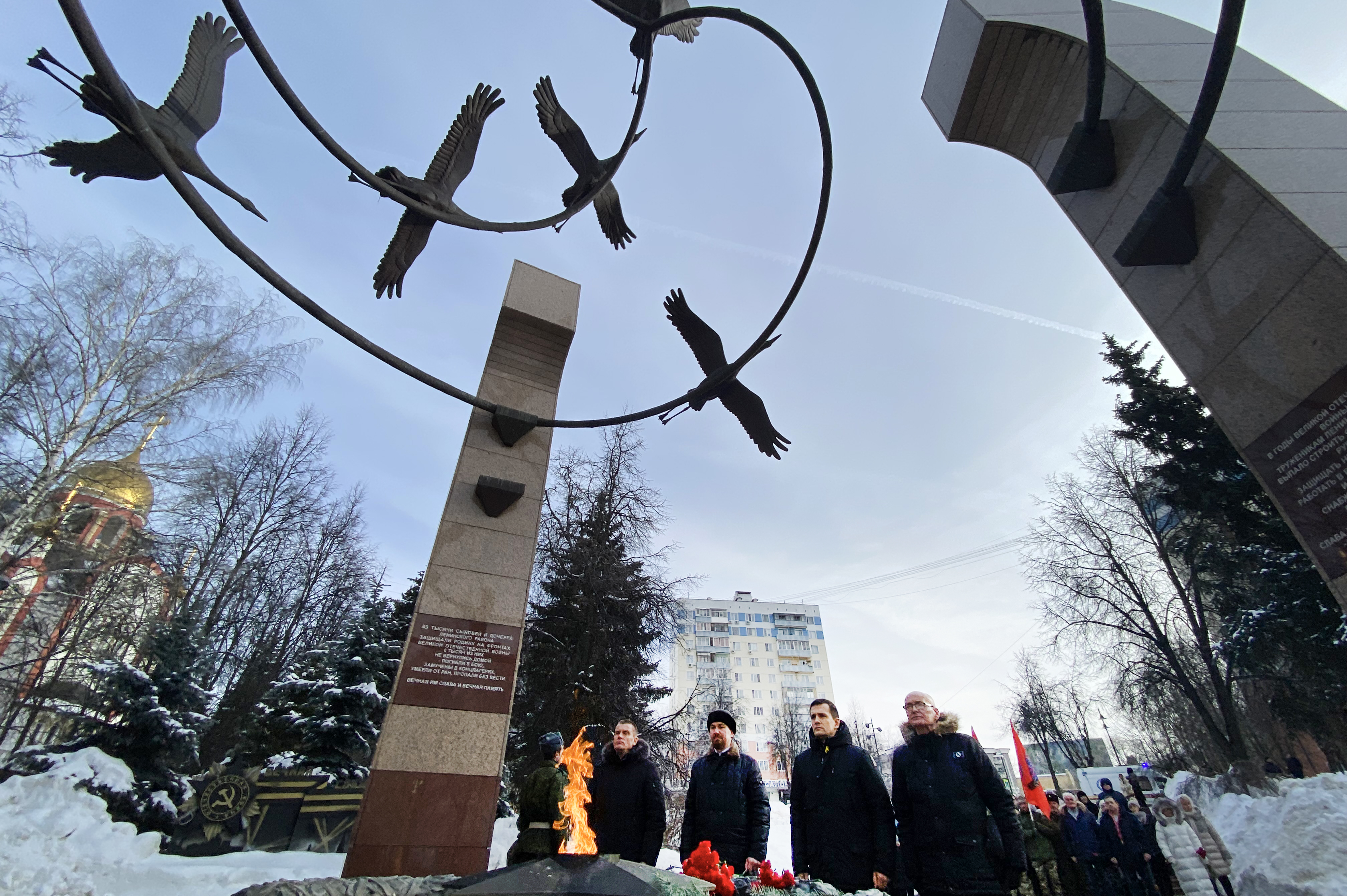 Память воинов– интернационалистов почтили в Ленинском округе | 15.02.2024 |  Видное - БезФормата