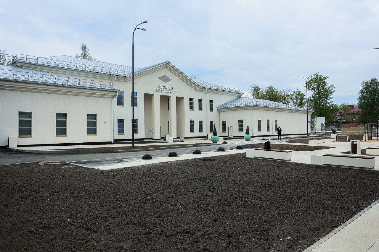 Андрей Воробьев проверил работу новой подстанции скорой помощи в Видном |  03.05.2023 | Видное - БезФормата