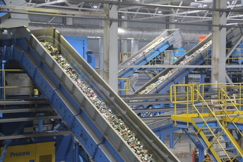 За 2 года работы комплекса «Дон» компании «РТ-Инвест» сортировку прошли 600 тысяч тонн отходов