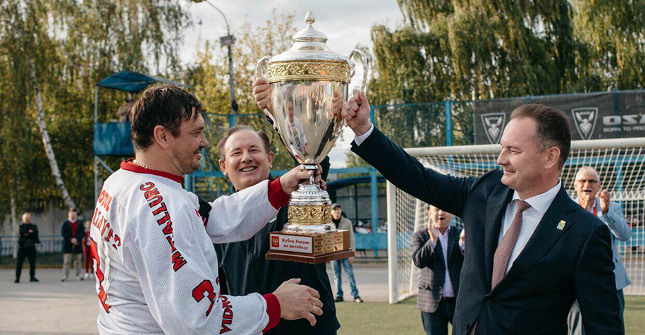 Команда города Видное завоевала Кубок России по мотоболу