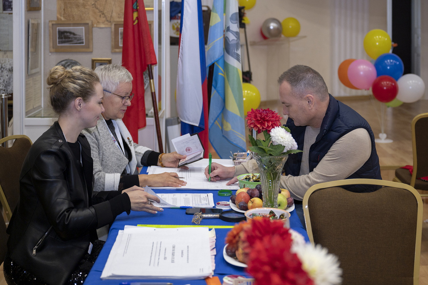 Алексей Спасский проголосовал на выборах губернатора Московской области