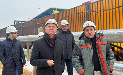 Депутат Мособлдумы Владимир Жук проверил строительство новой поликлиники в Видном